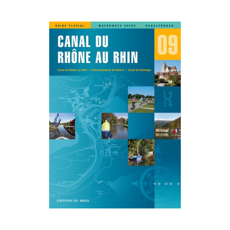 Carte n°9 Canal du Rhône au Rhin