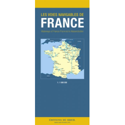 Carte des voies navigables de France