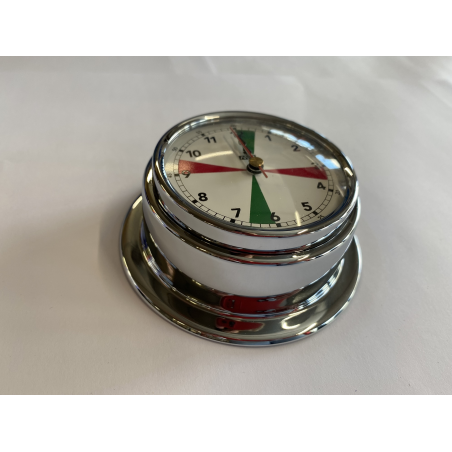 Horloge en chrome 95mm