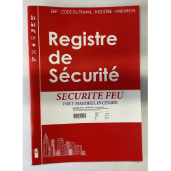 Carnet registre de sécurité